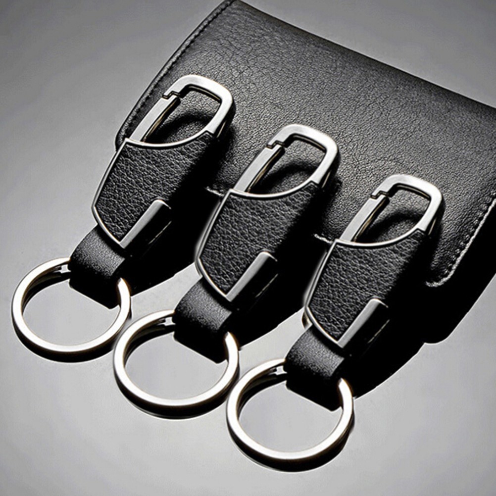 Key Chain Gantungan Kunci Pinggang Kulit Mobil Motor Rumah Premium Leather