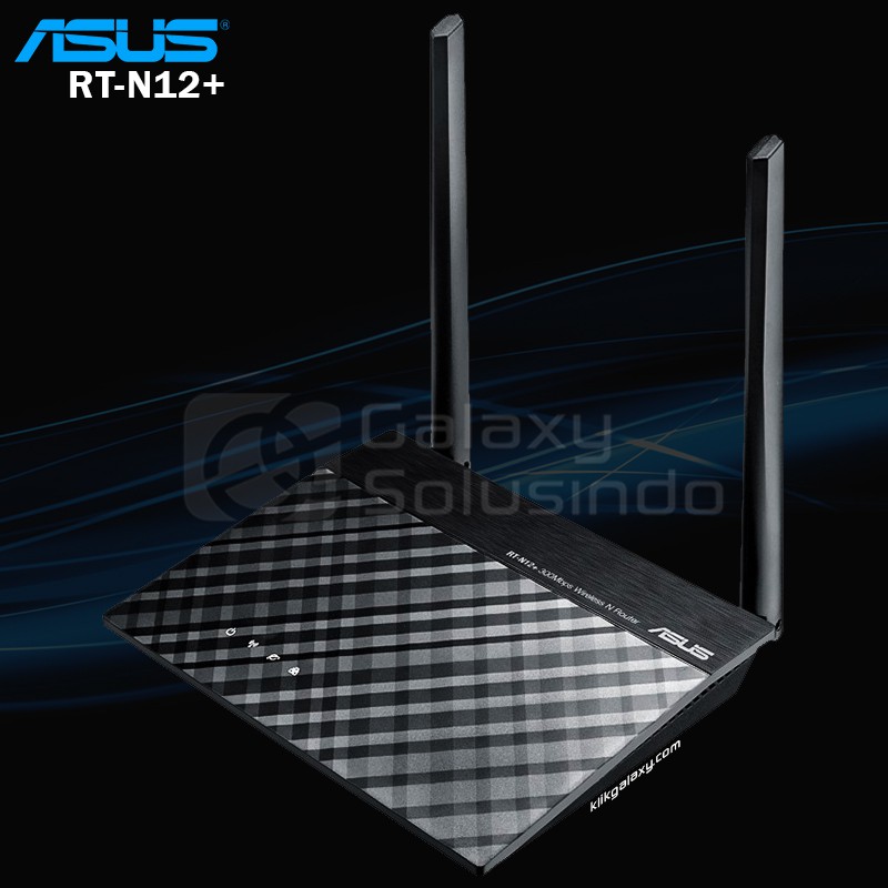 ASUS RT-N12+ Wireless N300 3 in 1 Wi-Fi Router Wireless Extender