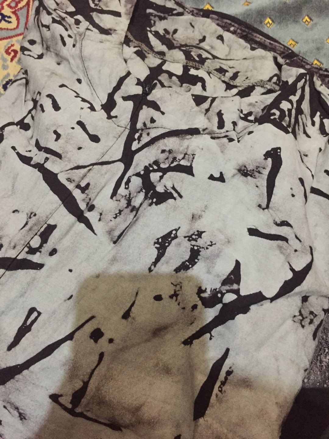 Gamis Twill Ori Bahan Tebal Premium Size L Realpict Daster Twil Abstrak Pelangi Batik Tuil Murah