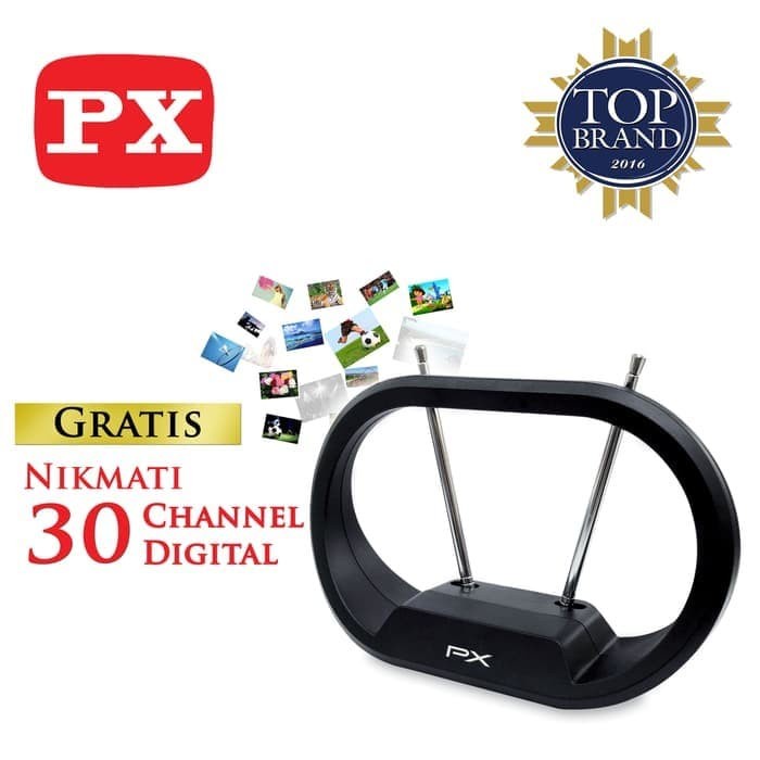 Antena TV Indoor PX DA-1301NP Digital TV DVB-T2 (Garansi 18 Bulan)