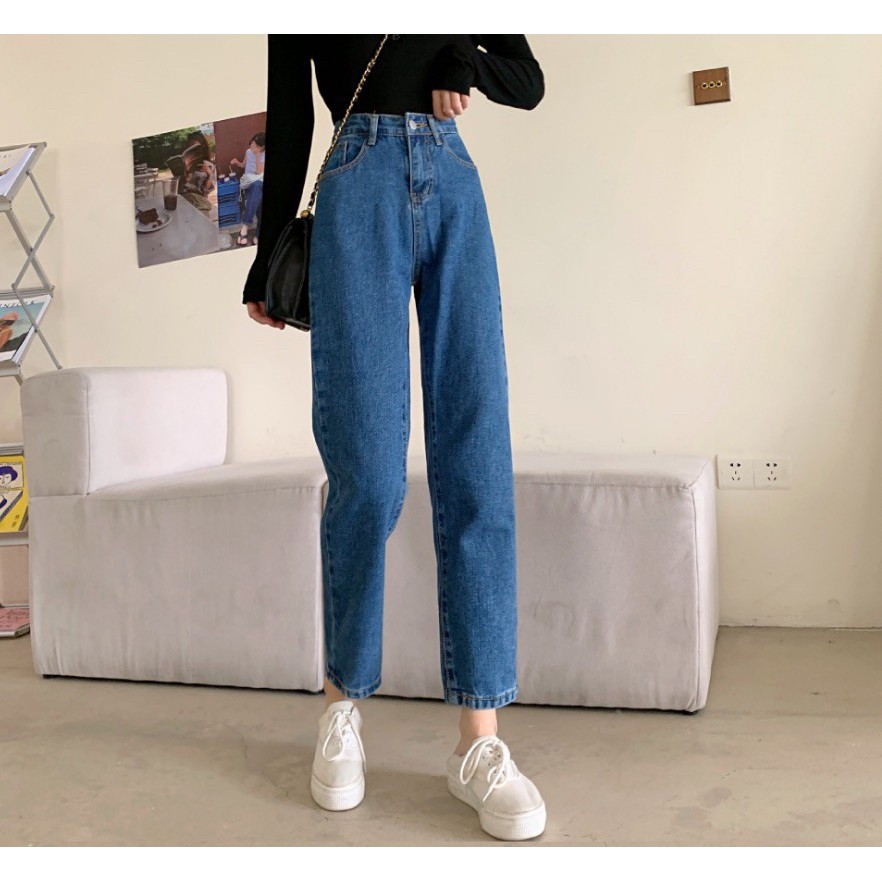 AVANCEID (S-4XL) CELANA JEANS PANJANG HIGH WAIST BAGGY JEANS KULOT C33