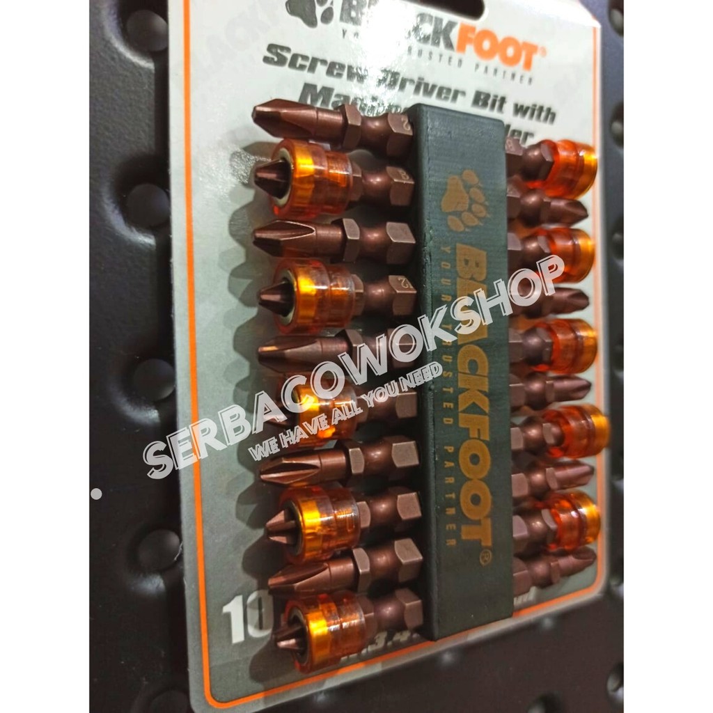 Blackfoot Screwdriver Bits With Magnetic Holder PH2 - Mata Obeng Angin Magnet Harga SATUAN Termurah