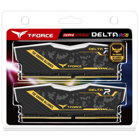 TEAM DELTA TUF RGB DDR4 32GB kit PC25600 3200Mhz (2X16GB TF9D432G32)