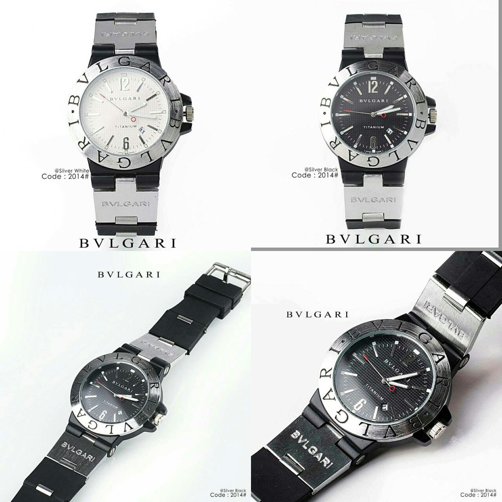 Jam tangan pria BVLGARI P 5166