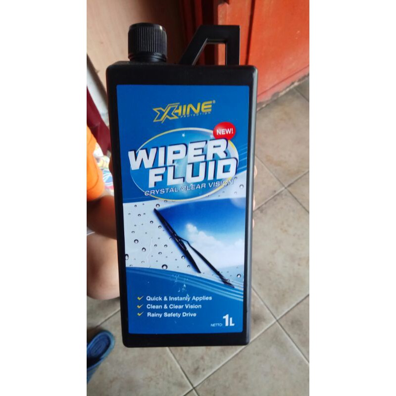 Wiper Fluid Xhine - Cairan Pembersih Kaca Mobil