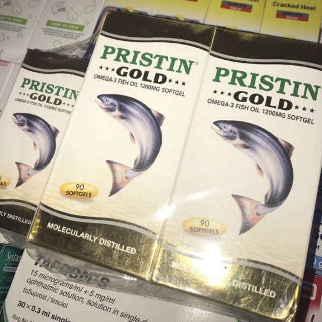 Jual Pristin Gold Omega-3 Fish Oil 1200mg (90's) | Shopee Indonesia
