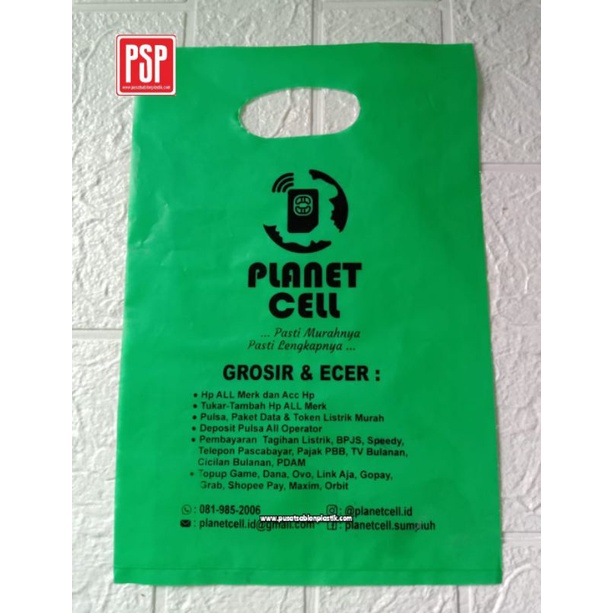

sablon plastik plong hd uk 25x35 sablon 1 warna