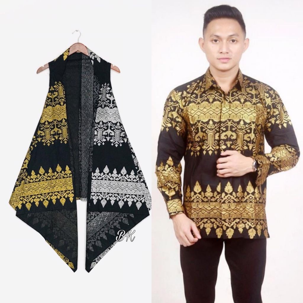 COUPLE LONGVEST BATIK