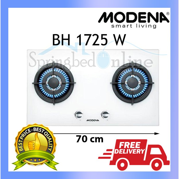 Gas Hob Kompor Gas Tanam 2 Tungku BH 1725 W Harga Pabrik