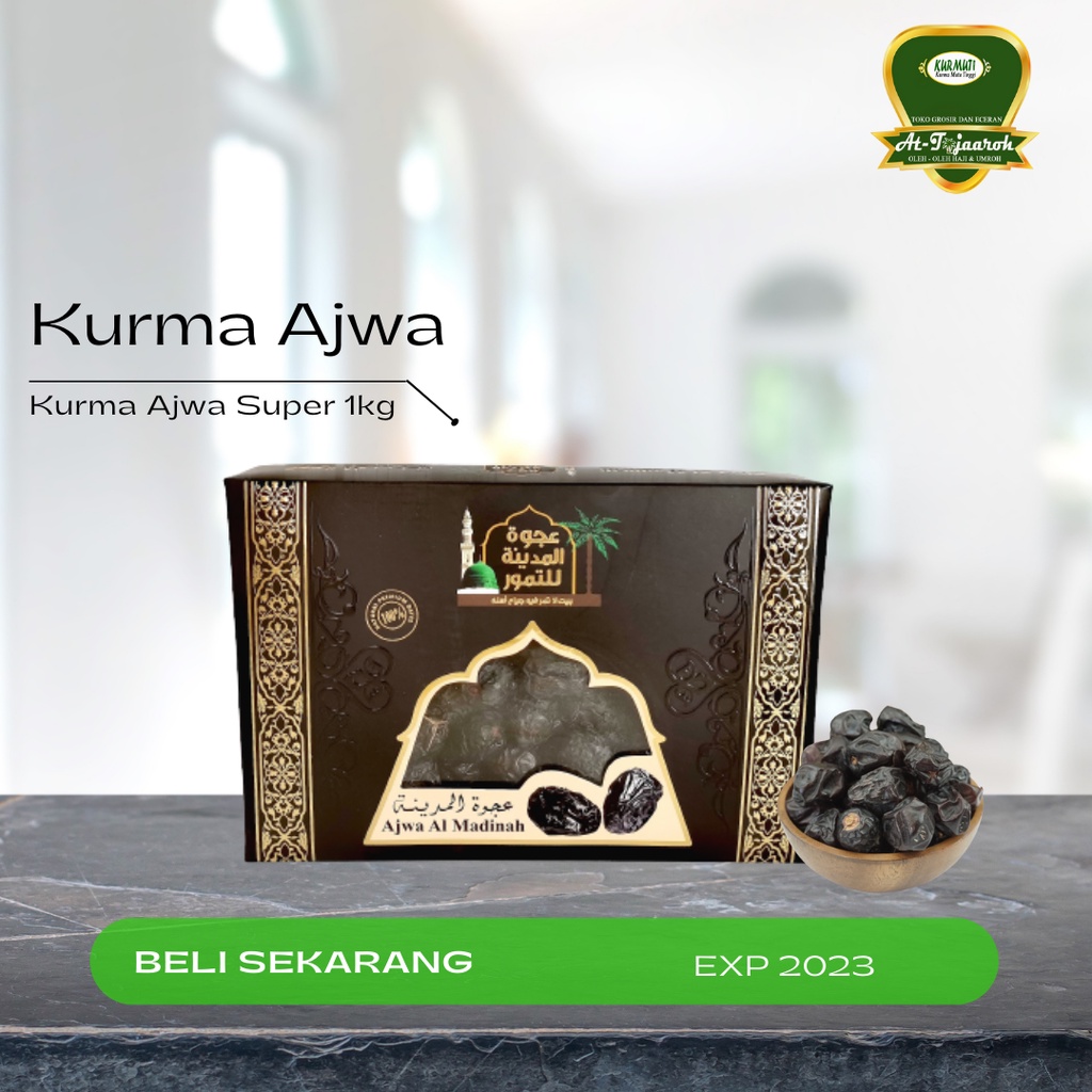 

KURMA AJWA MADINAH SUPER 1KG