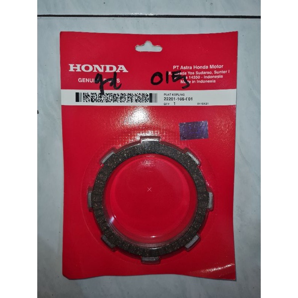 100% ORIGINAL Kampas Kopling AHM Supra