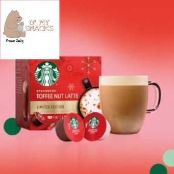 

STARBUCKS TOFFEE NUT LATTE LIMITED EDITION BY NESCAFE DOLCE GUSTO 12s