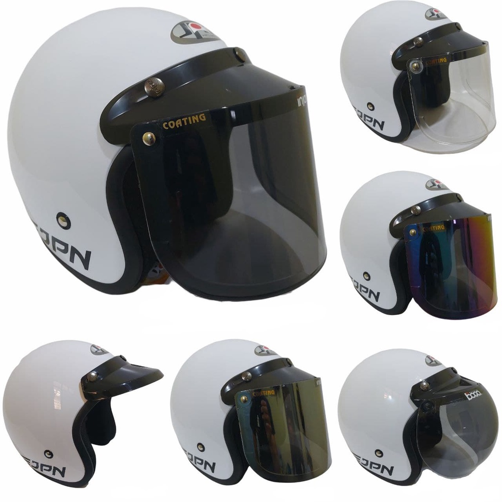 Helm jpn putih Gloss