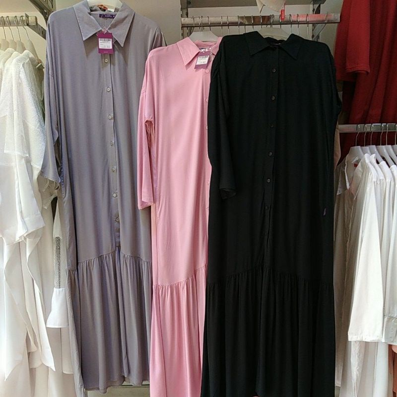 GAMIS TERBARU DRESS WANITA BAJU MUSLIM ELZATTA TERBARU G KAZIRA  BERBAHAN KAOS RAYON
