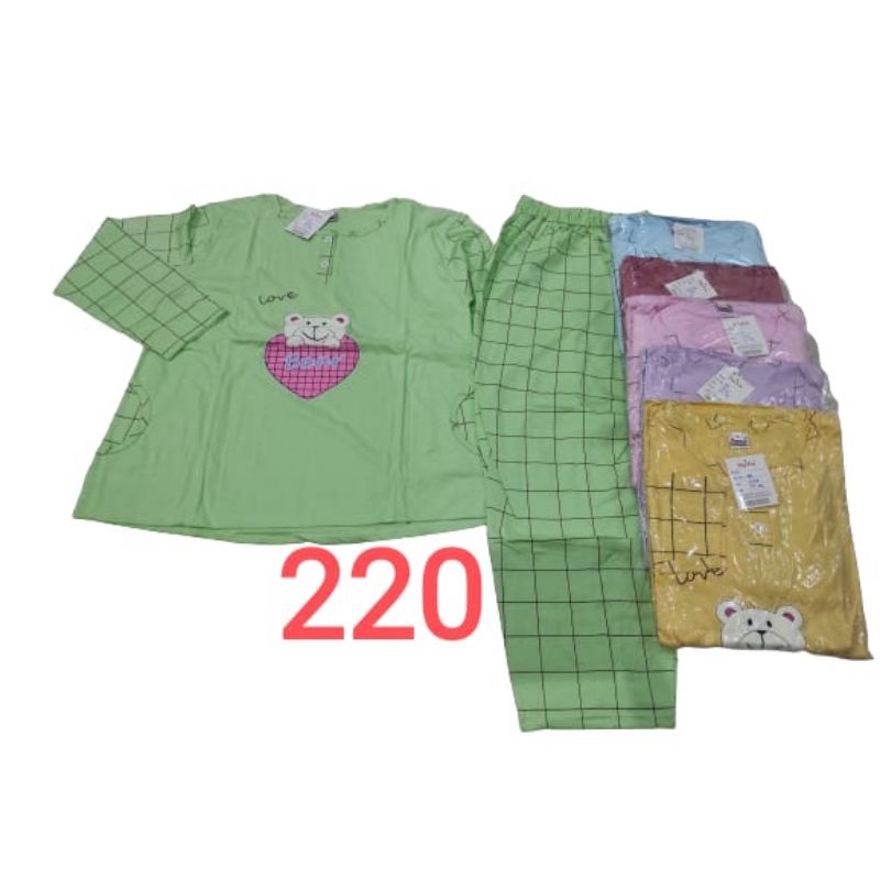 Baju Tidur SIELIE PP XXL / Jumbo 220 A, 221 A, 0707, 224 A, 0715, 215