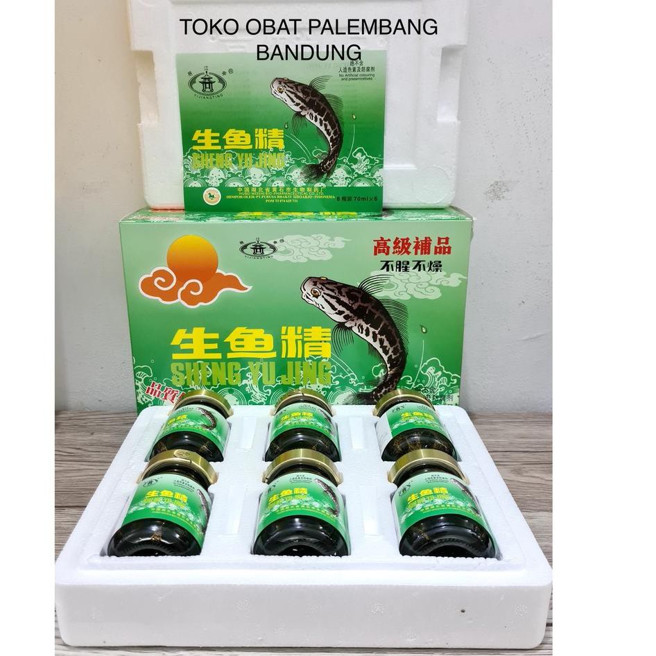 

SHENG YU JING 6 BOTOL SARI IKAN GABUS KUTUK SHENGYUJING C sari pati ikan sari gabus sari kutuk 2R1