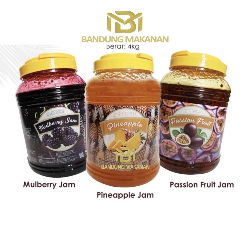 

Jam Drink / Selai Jam topping minuman - 4kg
