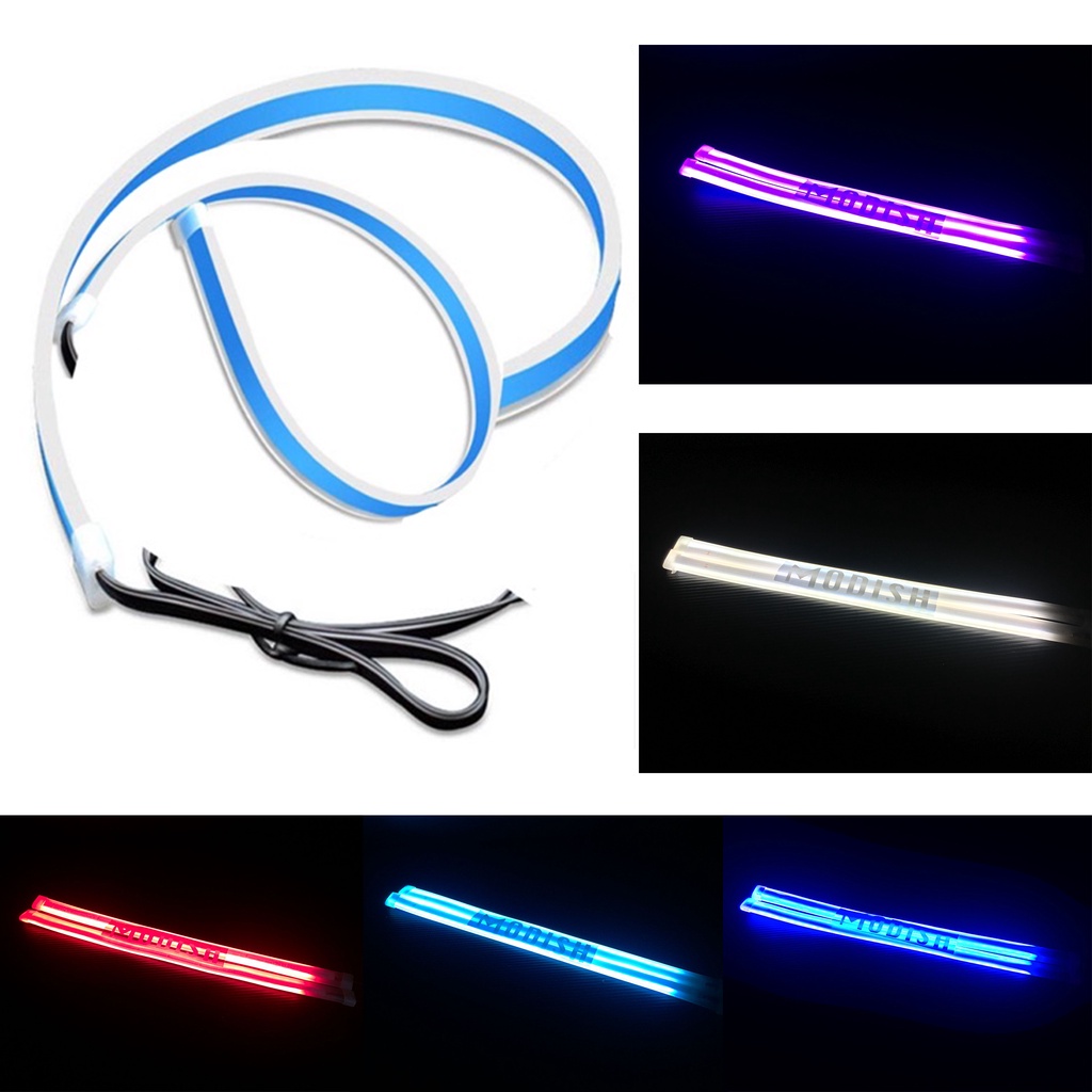 LAMPU ALIS LED RUNNING 30CM MOTOR 12 VOLT SEPASANG