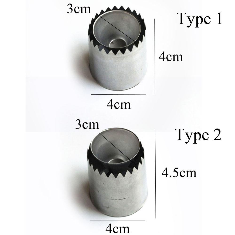 Populer Icing Piping Nozzle New Ice Cream Stainless Steel Dekorasi Kue