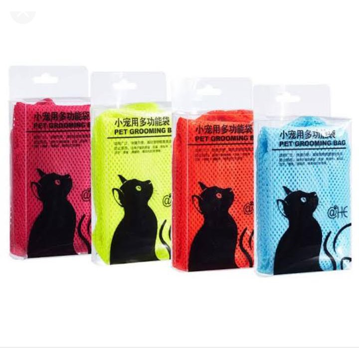 CAT GROOMING KUCING - PET GROOMING BAG KANTONG MANDI KUCING