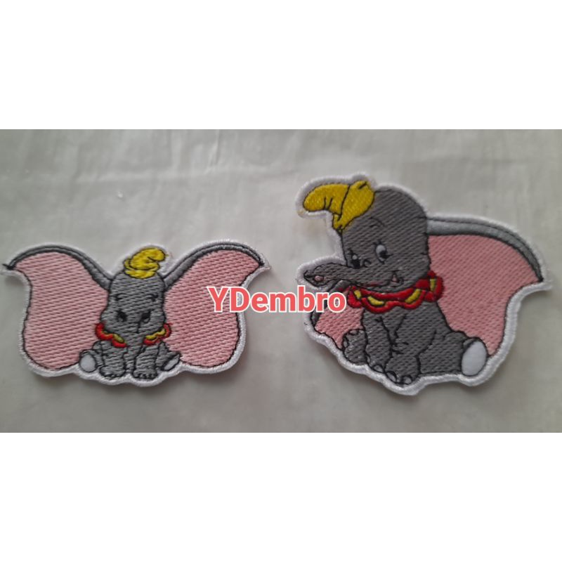 Patch Bordir Dumbo Lucu