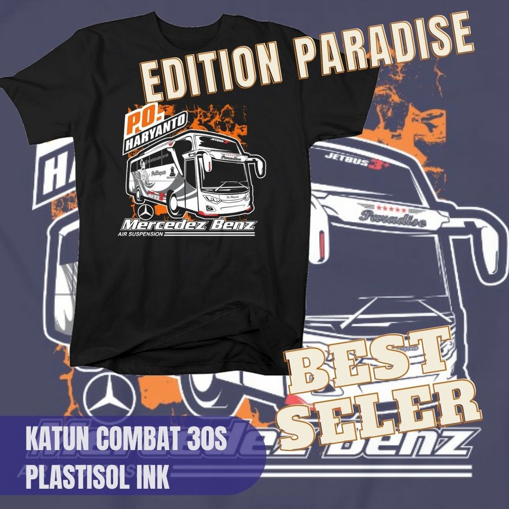 KAOS BUS MANIA PO HARYANTO / KAOS BUS MANIA / KAOS PO HARYANTO / KAOS BUS / KAOS BUS MANIA TERBARU