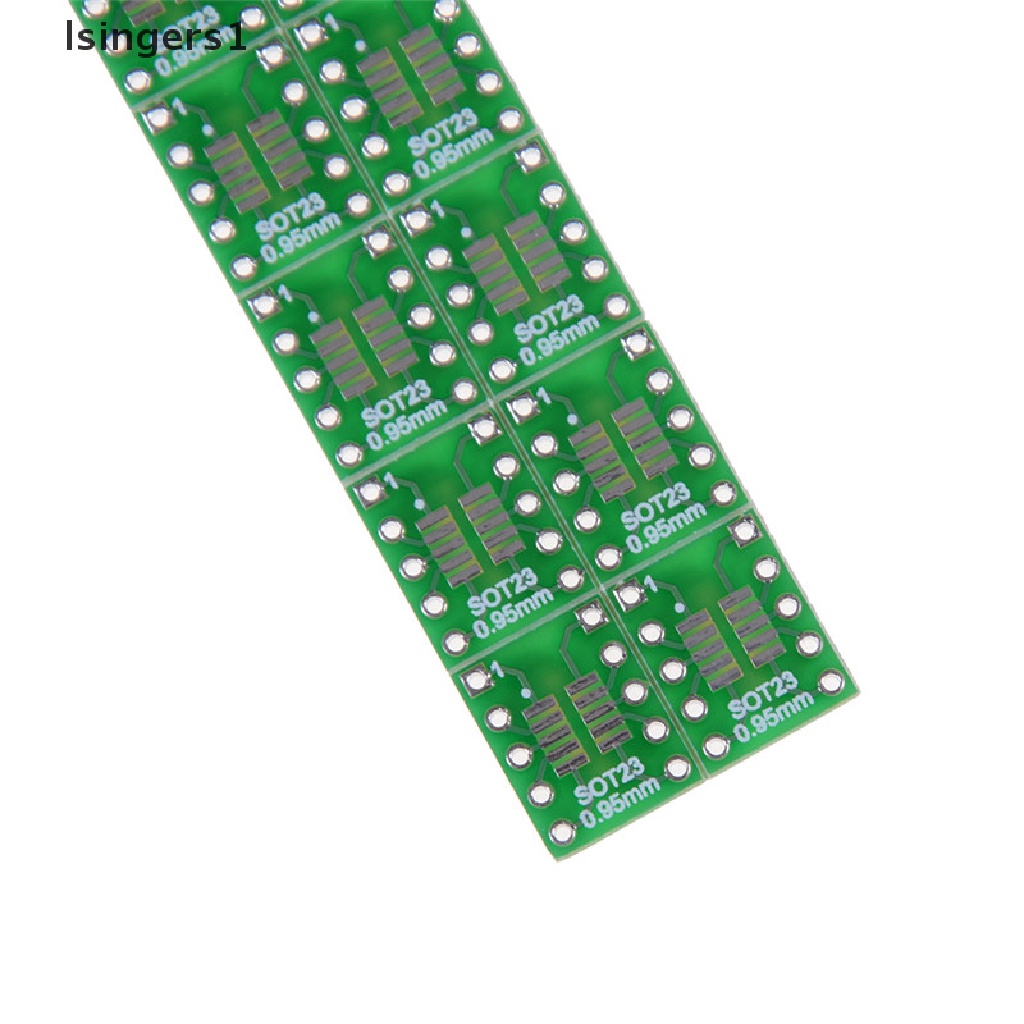 [lsingers1] 10PCS SOT23 SOP10 MSOP10 Umax SOP23 to DIP10 Pinboard PCB Board Convert Boutique