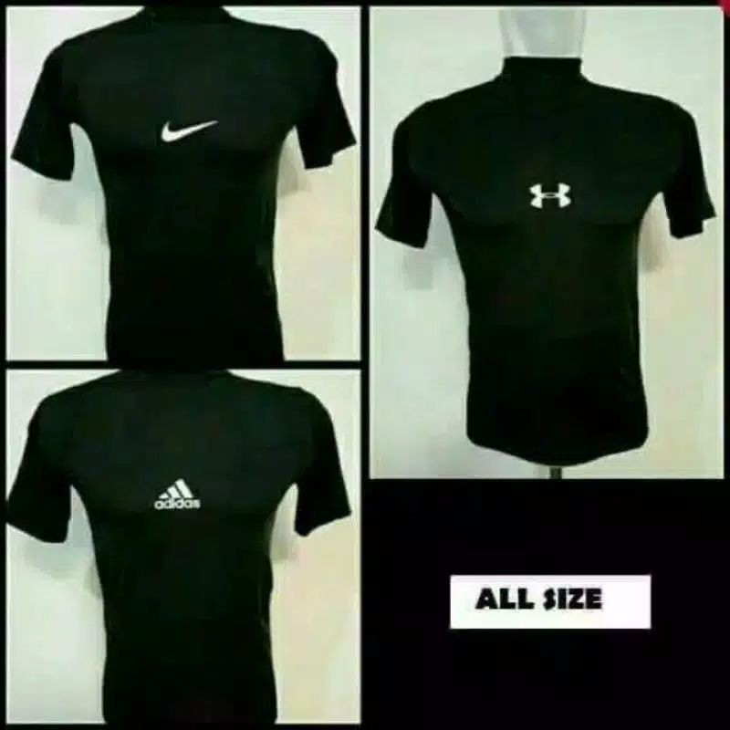 kaos  manset lengan pendek