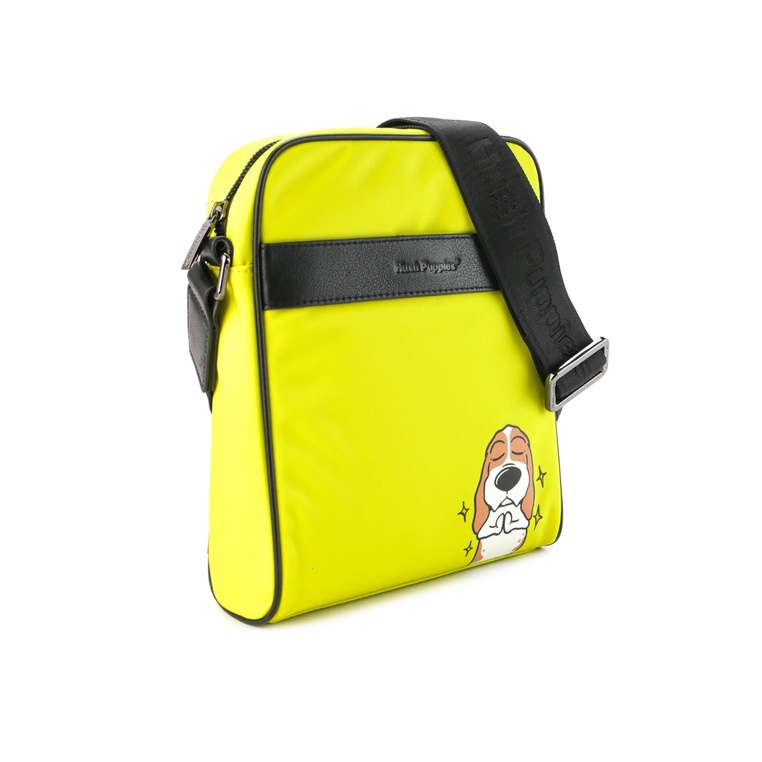 TAS SELEMPANG PRIA HUSH PUPPIES SLING BAG ORIGINAL KUNING YELLOW HM142