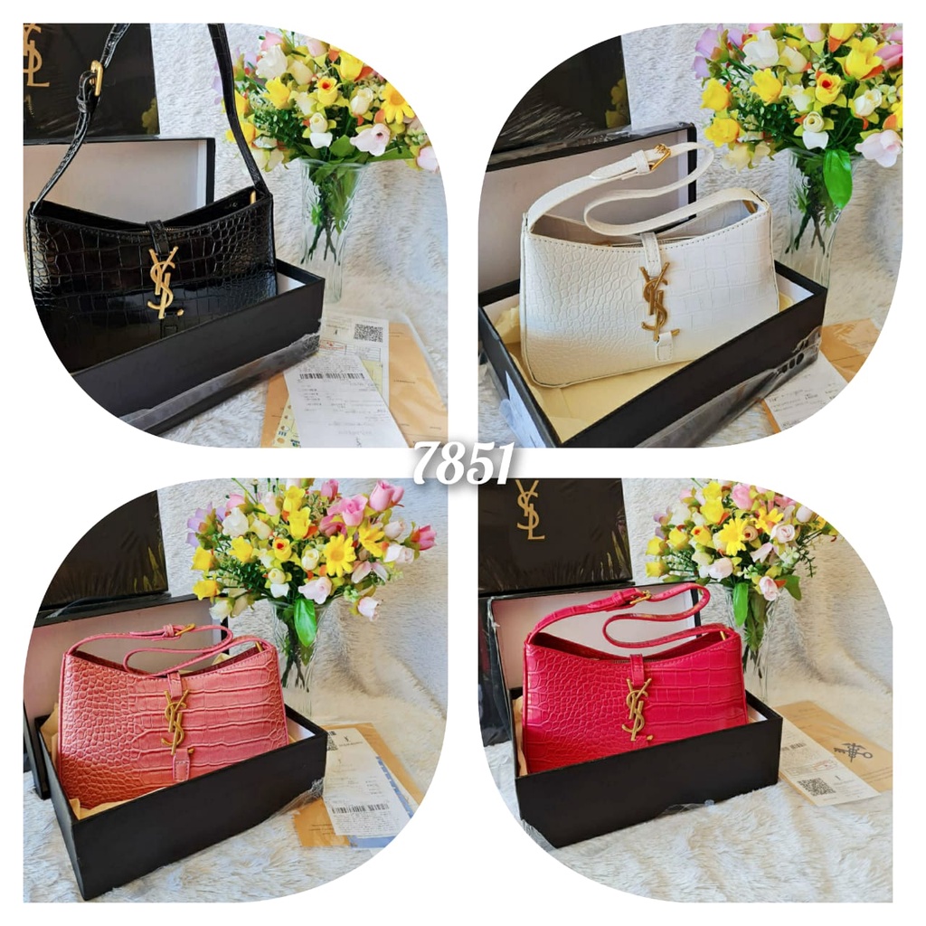 Tas Wanita IMPORT Y Kulit Croco Set Box Kode:7851