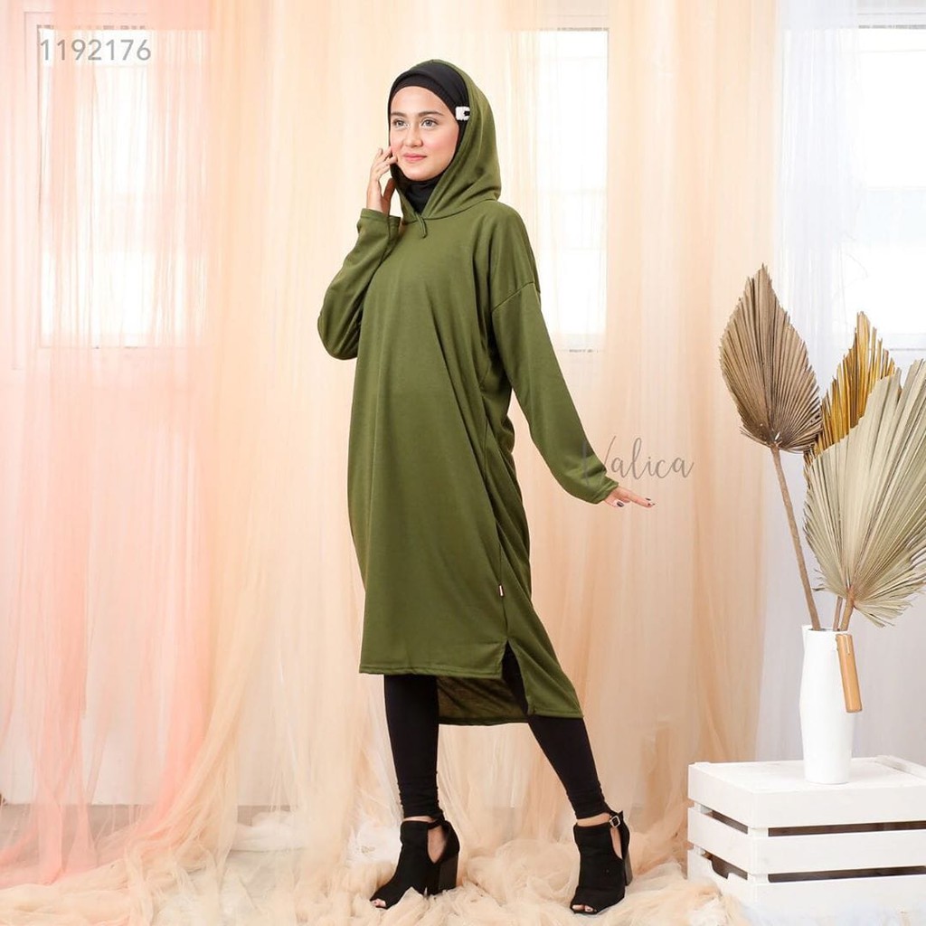 (COD) Daily Things Tunik Hoodie Jumbo 6 Colors Ranty Fit XXL LD 120cm