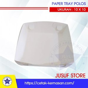 

Stok Ready Paper Tray Polos 10x10x4cm Murah