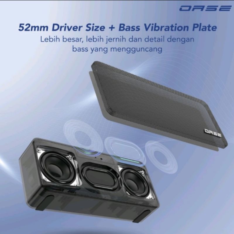 Speaker Bluetooth Olike/Oase OBS-100 Original Garansi Resmi