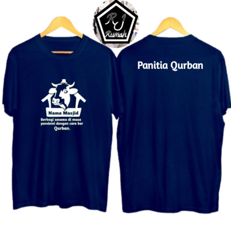 Kaos Qurban 02 - Kaos Panitia Qurban - Baju Costum Qurban Terlaris