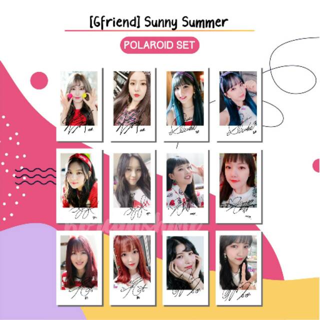 Photocard / Polaroid Set - GFRIEND