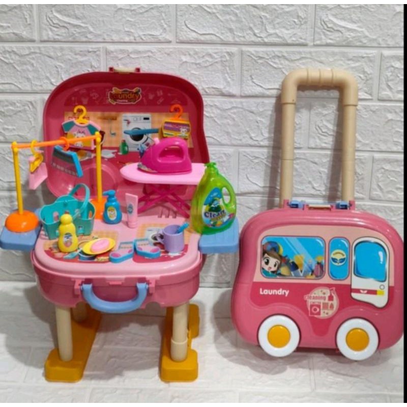 Mainan Anak Laundry Suit Case Mini