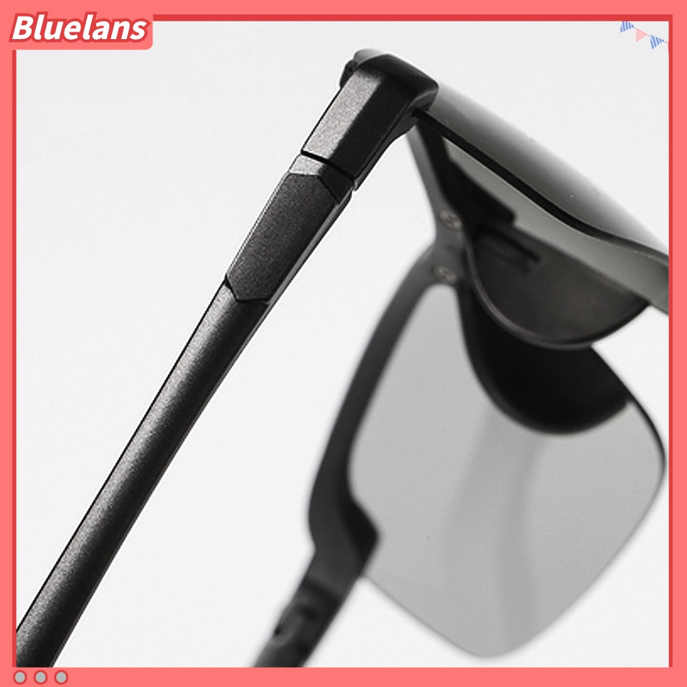 Bluelans Photochromic Polarized Lenses Outdoor Travel Fishing Anti-UV Men Sunglasses