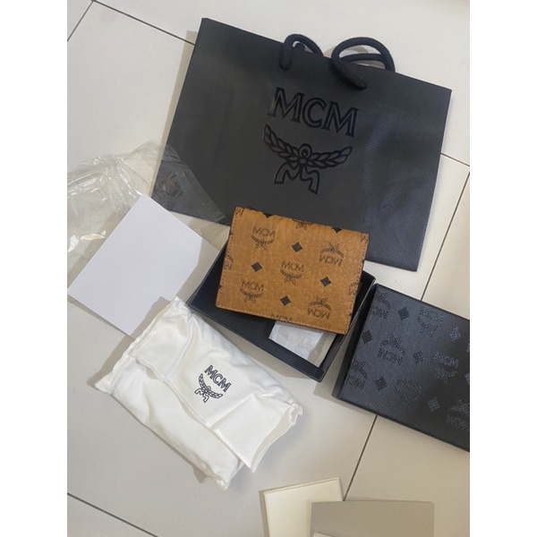 Dompet MCM card wallet authentic