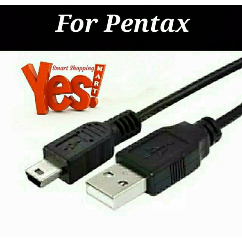 Kabel USB Data Kamera Pentax Optio 330 430 RS 645D