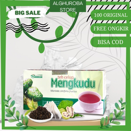 Teh Celup Mengkudu Tazakka Obat Hipertensi Diabetes Isi 20 Kantong original