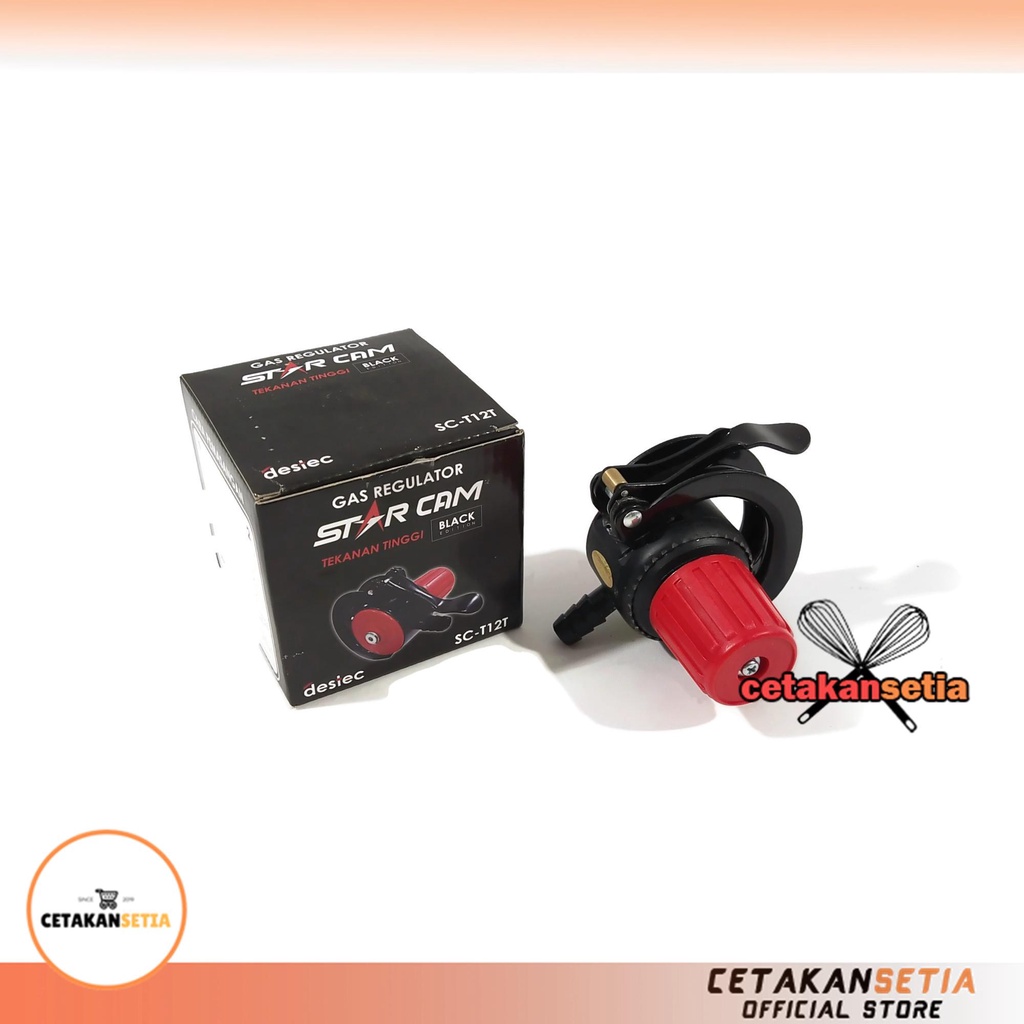 REGULATOR KOMPOR STARCAM TEKANAN TINGGI