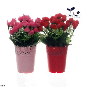 RN18 Bunga Plastik Ranunculus Mini Vas Warna/ Bunga Ranunculus/ Bunga Plastik/ Bunga Mini/ Bunga Hia