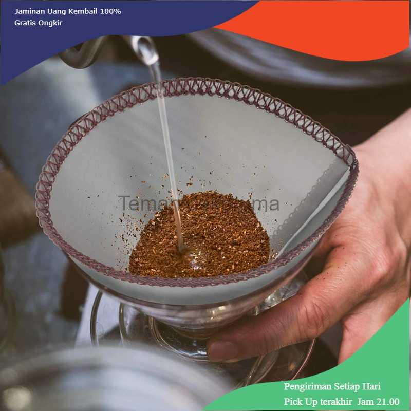 TD-DA1 FGHGF Filter Penyaring Kopi V60 Cone Coffee Dripper Reusable - FGX60