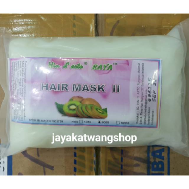 HINDARTO MASKER RAMBUT 900 gr Aroma Kiwi / Susu Hair Mask