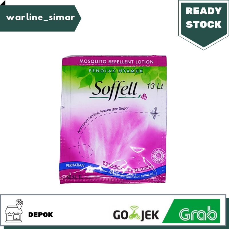 [3pcs] Soffel Sofel Sachet 6gr / Obat Nyamuk Lation Soffel Sachet 6gr