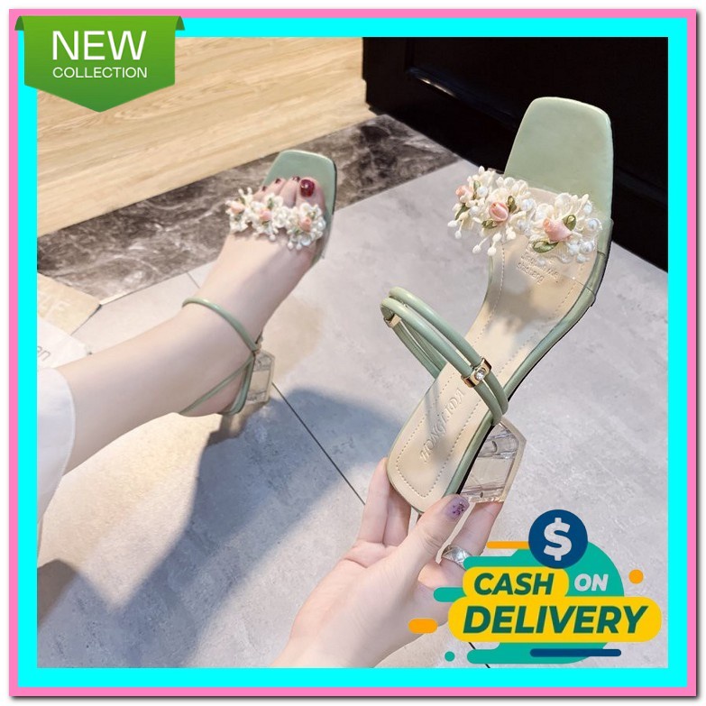 Sandal Sendal Wanita High Hills Pesta Heels Remaja Hak Tinggi Untuk Kerja Atau Kondangan Haihils Her