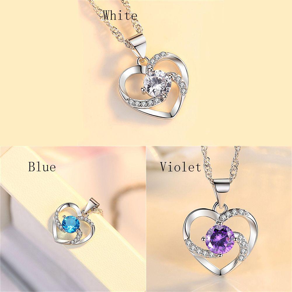 Kalung Liontin LILY Hadiah Gaya Korea Woman Jewelry Perak925 Sterling