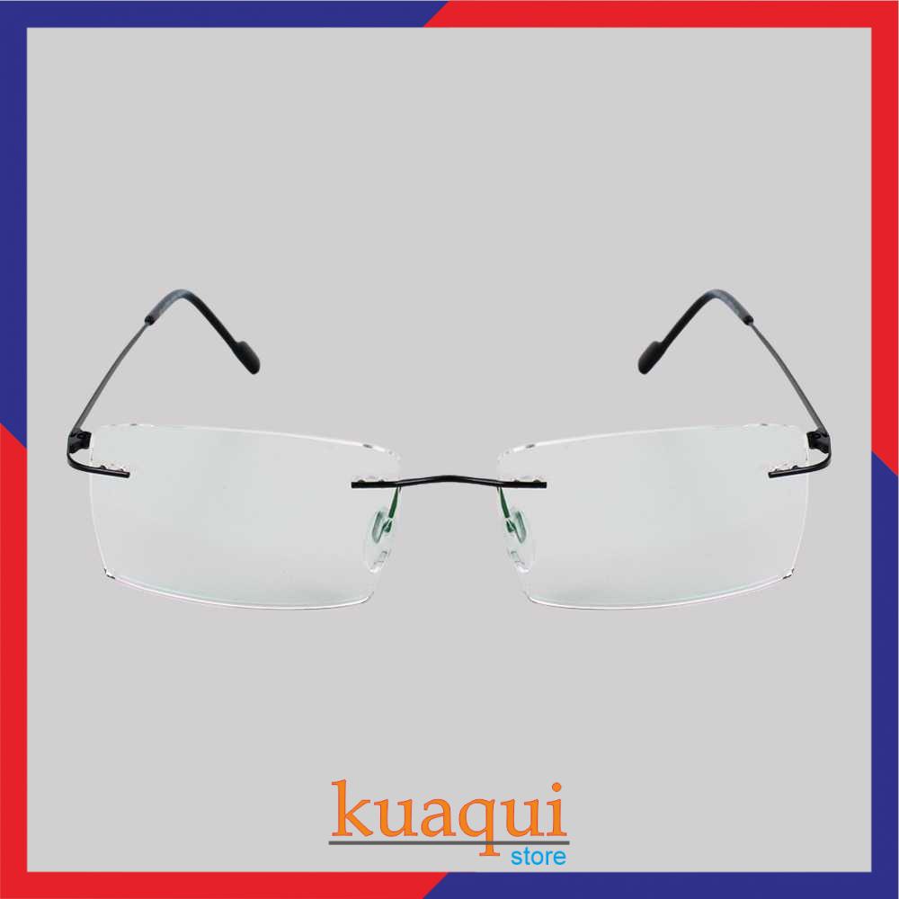 FONEX Frame Kacamata Frameless Titanium Ultra Light