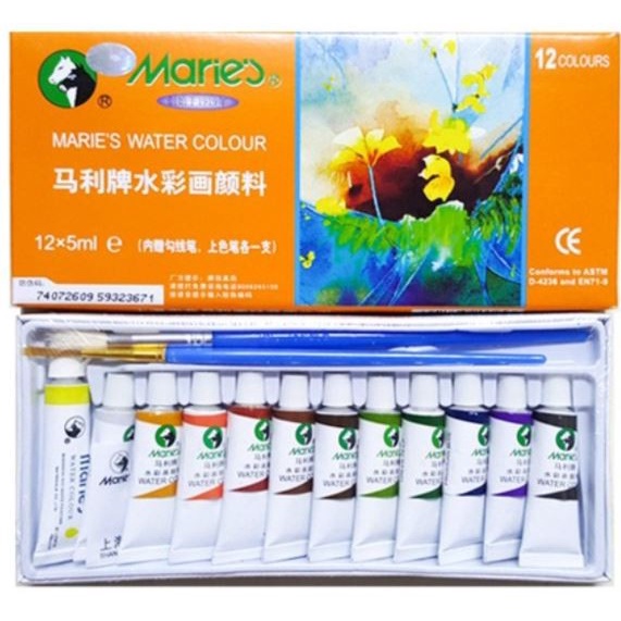 

Cat Air Water Colour 5ml Maries 12 Warna - E1325 SF6