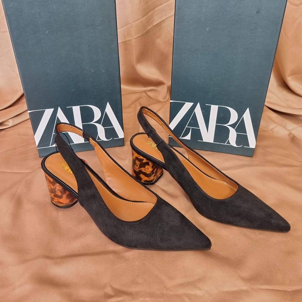 SEPATU ZR WANITA HAK LEOPARD